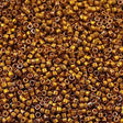 Miyuki Delica Seed Bead 11/0 24kt Plated Dark Gold AB 7g Tube DB505