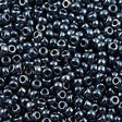 Miyuki Round Seed Bead 6/0 Metallic Gunmetal 20g Tube (451)