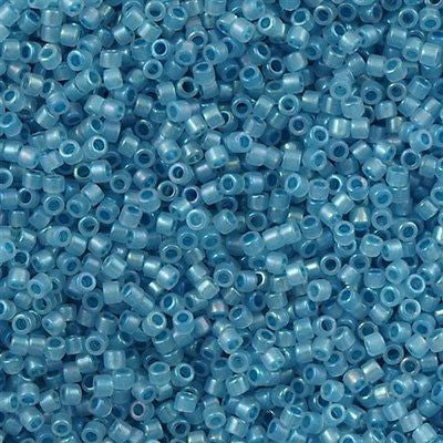 Miyuki Delica Seed Bead 11/0 Dusky Blue Azure 2-inch Tube DB1761