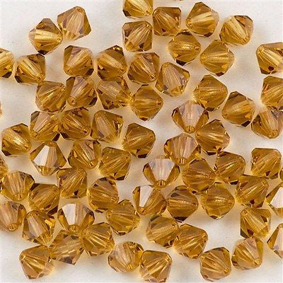 Swarovski LIGHT COLORADO TOPAZ retailer Crytal 6MM BEADS