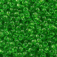 50g Toho Round Seed Bead 11/0 Transparent Green (7)