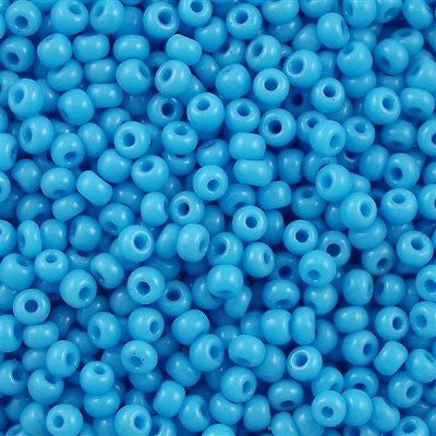 Miyuki Round Seed Beads 8/0 Opaque Light Blue (413)