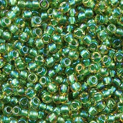 Miyuki Round Seed Bead 11/0 Light Blue Lined Topaz 22g Tube (375)