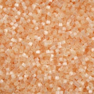 25g Miyuki Delica Seed Bead 11/0 Pale Apricot Silk DB821