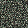 25g Miyuki Delica Seed Bead 11/0 Inside Dyed Color Aqua Grey DB1712