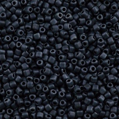 Miyuki Triangle Seed Bead 10/0 Matte Gunmetal 10g (2001)