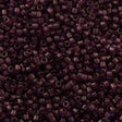 25g Miyuki Delica Seed Bead 11/0 Matte Transparent Dyed Eggplant DB784