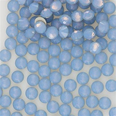 144 TRUE CRYSTAL Rose Flat Back SS7 Air Blue Opal (285)