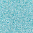 Miyuki Round Seed Bead 11/0 Light Aqua Ceylon 22g Tube (522)