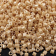 Miyuki Delica Seed Bead 8/0 Opaque Tan Luster 6.7g Tube DBL204