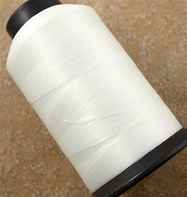 Findingking White Nylon Beading Thread Size D 1584yds