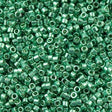 Miyuki Delica Seed Bead 11/0 Galvanized Dark Mint Green 2-inch Tube DB426