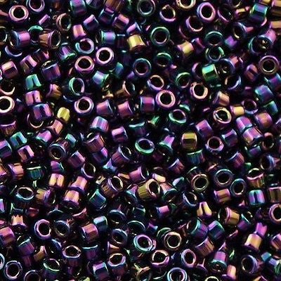 25g Miyuki Delica Seed Bead 11/0 Purple Iris DB4