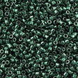 25g Miyuki Delica Seed Bead 11/0 Nickel Plated Dyed Dark Teal DB458