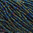 Czech Charlotte Seed Bead Green Iris 1/2 Hank 13/0 (59155)