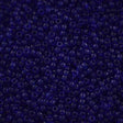 Miyuki Round Seed Bead 8/0 Transparent Cobalt 22g Tube (151)