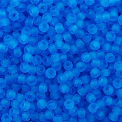 Toho Round Seed Beads 8/0 #1703 - Gilded Marble Turquoise (8 Grams) 