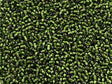 Toho Round Seed Bead 15/0 Silver Lined Matte Moss 2.5-inch Tube (37F)