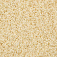 Miyuki Round Seed Bead 15/0 Matte Opaque Dark Cream 2-inch Tube (492FR)