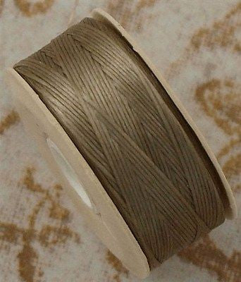 Size B Nymo Nylon Sand Ash Thread 72 yard bobbin