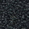 Toho Round Seed Bead 11/0 Transparent Smoke Gray 19g Tube (9B)