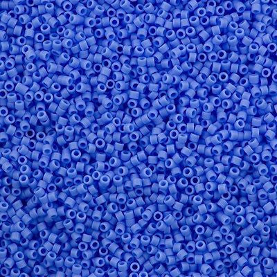 25g Miyuki Delica seed bead 11/0 Matte Opaque Periwinkle DB760