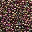 Toho Round Seed Bead 8/0 Bronze Plum Iris 5.5-inch tube (509)