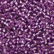 Toho Round Seed Bead 11/0 Silver Lined Light Grape 2.5-inch Tube (2219)