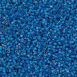 25g Miyuki Delica Seed Bead 11/0 Matte Transparent Capri AB DB862