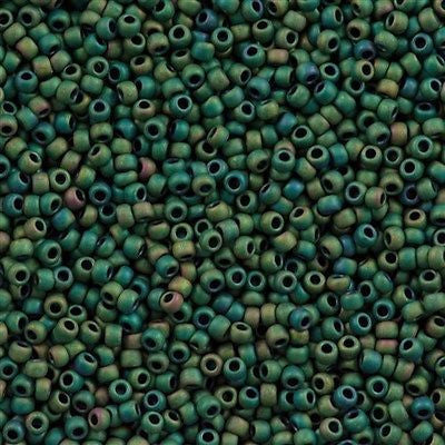 Toho Round Seed Bead 11/0 Matte Aquarius 19g Tube (710)