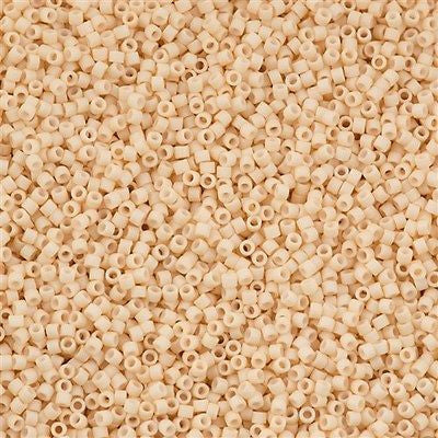 100g Miyuki Delica seed bead 11/0 Matte Tan Luster DB353