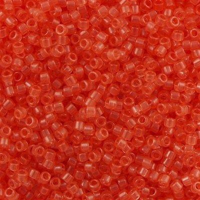 25g Miyuki Delica Seed Bead 11/0 Pink Grapefruit DB1412