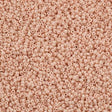 Miyuki Round Seed Bead 15/0 Opaque Matte Light Tan 2-inch Tube (2023)