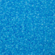 Miyuki Round Seed Bead 15/0 Matte Light Blue 2-inch Tube (148F)