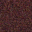 Miyuki Round Seed Bead 15/0 Dark Rose Lined Yellow 2-inch Tube (336)