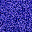 50g Miyuki Round Seed Bead 11/0 Opaque Dyed Purple (1477)