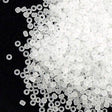 50g Toho Round Seed Bead 11/0 Transparent Matte Crystal (1F)