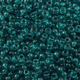 50g Miyuki Round Seed Bead 11/0 Transparent Teal (2405)