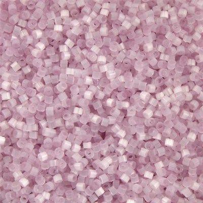 25g Miyuki Delica Seed Bead 11/0 Rose Satin DB833