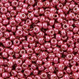 Miyuki Round Seed Beads 6/0 Duracoat Galvanized Magenta 30g (4219)