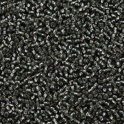 50g Toho Round Seed Bead 11/0 Silver Lined Gray (29B)