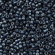 Miyuki Delica Seed Bead 11/0 Nickel Plated Dyed Gun Metal 2-inch Tube DB453