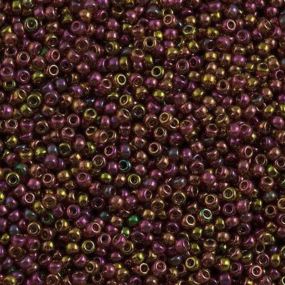 Miyuki Round Seed Bead 8/0 Rose Gold Luster 22g Tube (301)