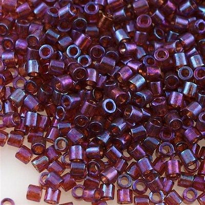 Miyuki Delica Seed Bead 8/0 Luster Raspberry 6.7g Tube DBL104