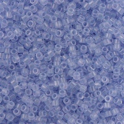 Miyuki Delica Seed Bead 11/0 Crystal Glazed Lavender 2-inch Tube DB1407