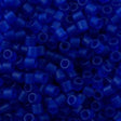 Miyuki Delica Seed Bead 8/0 Transparent Matte Cobalt 6.7g Tube DBL748