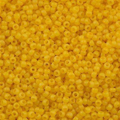 50g toho Round Seed Bead 8/0 Transparent Ceylon Matte Peach Cobbler (148F)