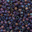 Miyuki Delica Seed Bead 8/0 Transparent Matte Wine AB 6.7g Tube DBL869