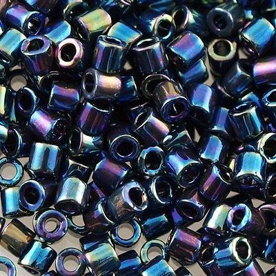 Miyuki Delica Seed Bead 8/0 Metallic Iris Blue 6.7g Tube DBL5