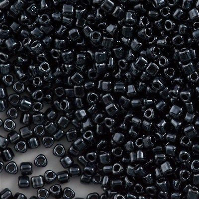 Miyuki Triangle Seed Bead 10/0 Metallic Gunmetal 10g (451)